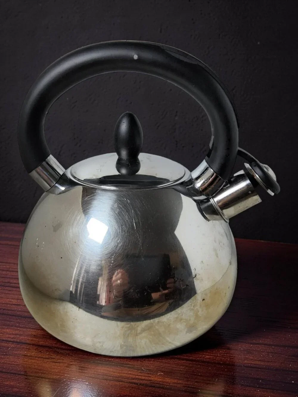 Vintage 18/10 Stainless High Quality Hamilton Beach Tea Pot